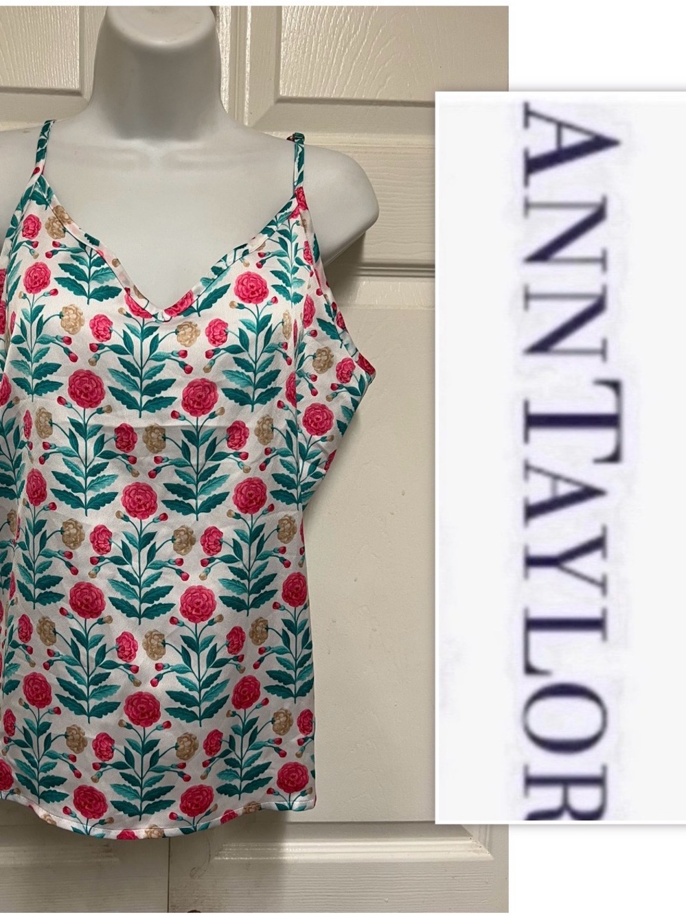 Ann Taylor Floral Pattern Camisole